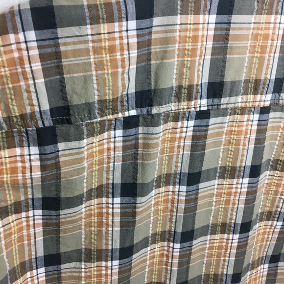 Redhead Men’s Large‎ Plaid Button Down Short Sleeve - Picture 4 of 5